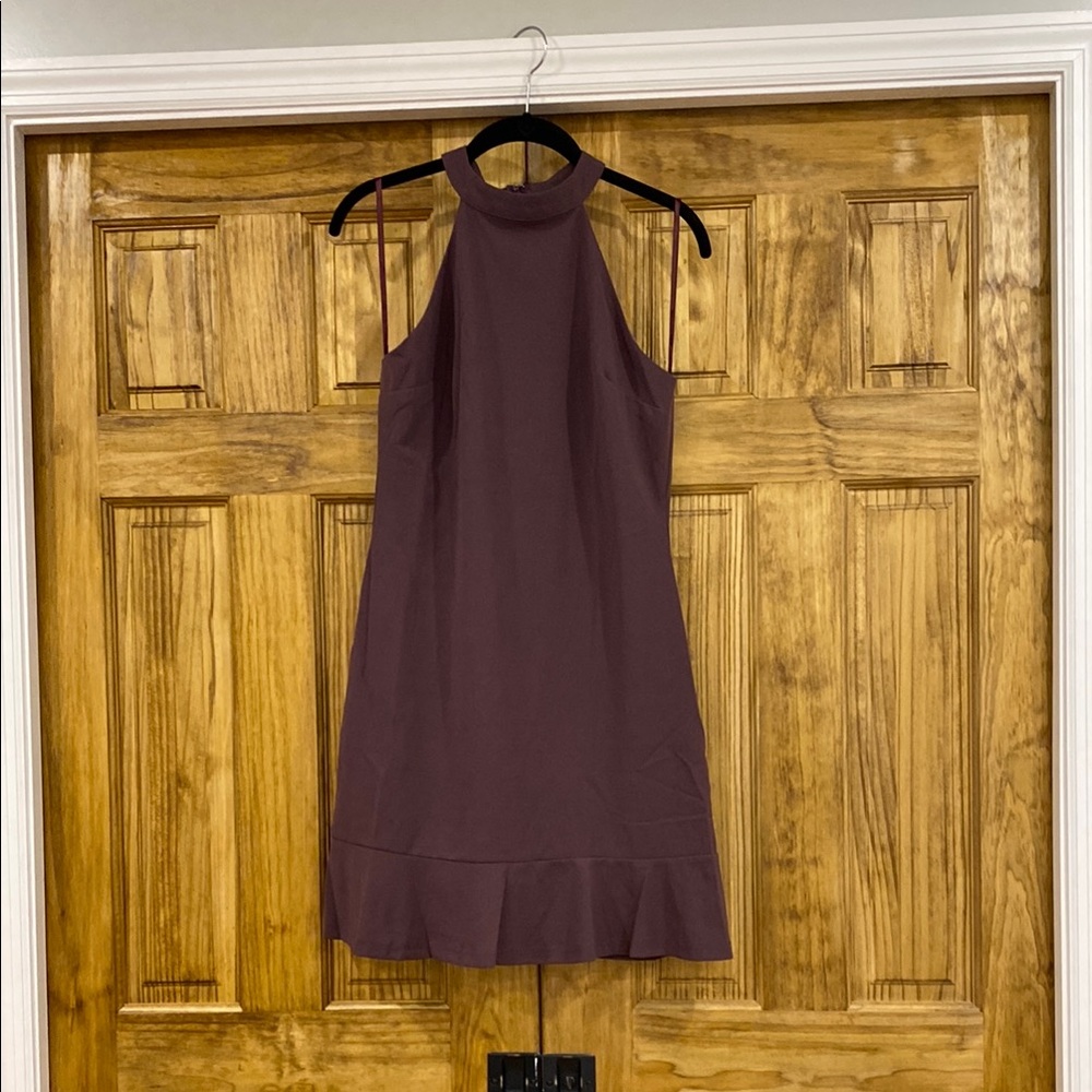 ⚡️3 for $15⚡️She+Sky Elegant Sleeveless mulberry colored Dress size Large